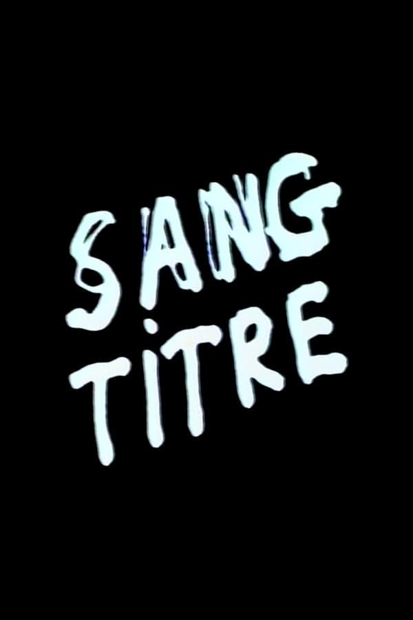 Sang titre poster