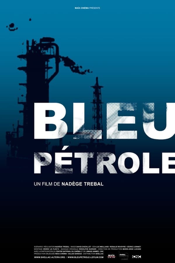 Bleu pétrole poster