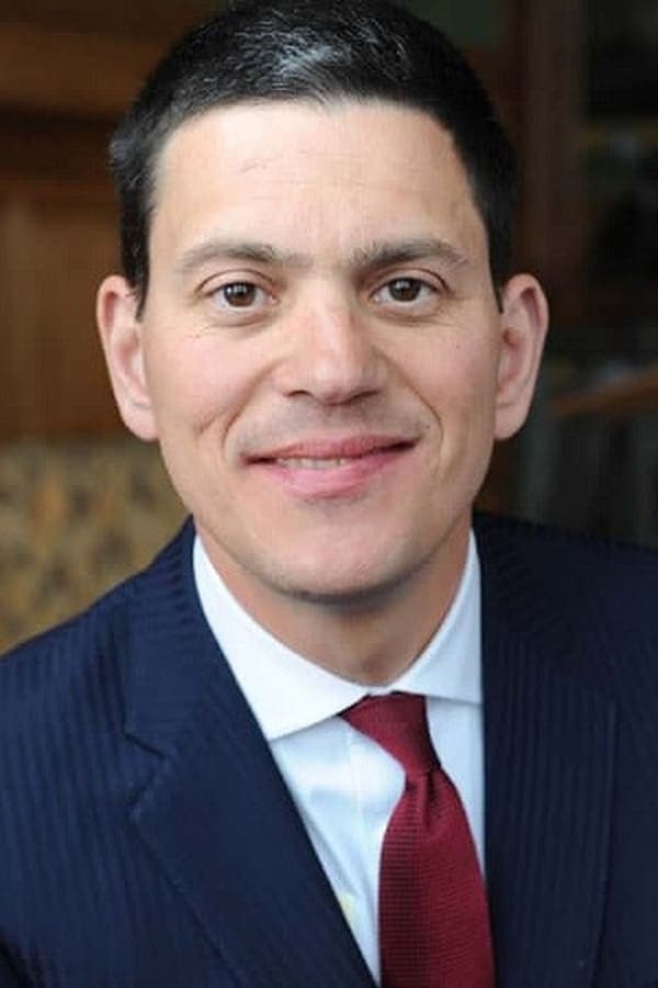 David Miliband poster