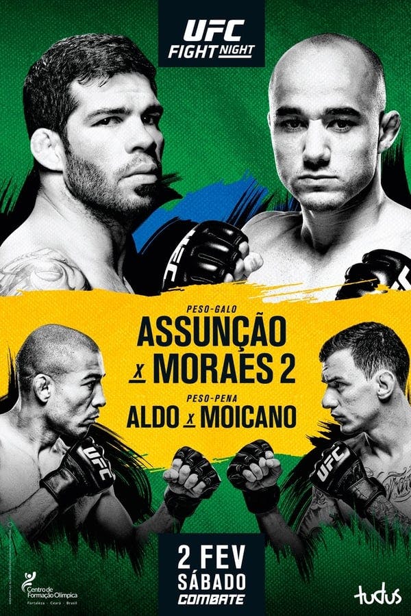 UFC Fight Night 144: Assuncao vs. Moraes 2 poster