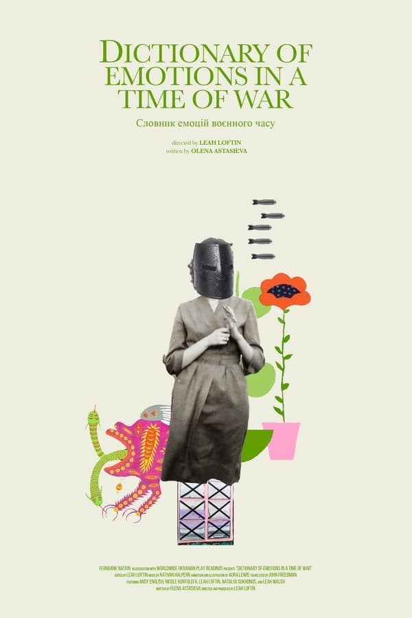 Dictionary of Emotions in a Time of War poster