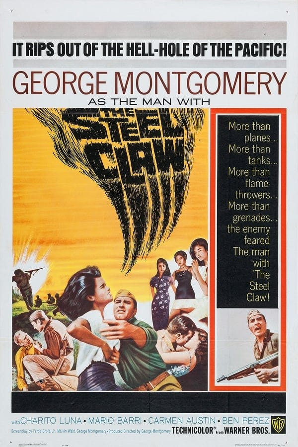 The Steel Claw poster