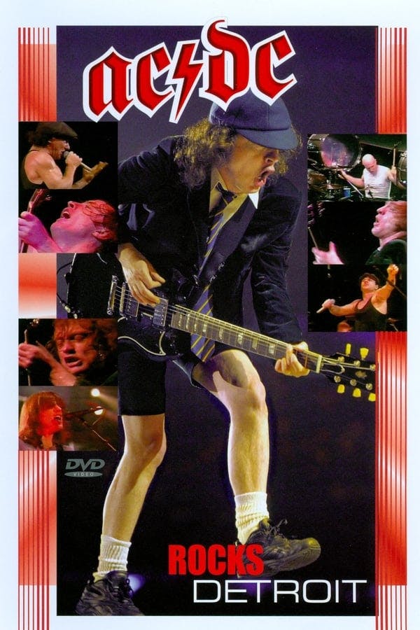 AC/DC - Rocks Detroit poster