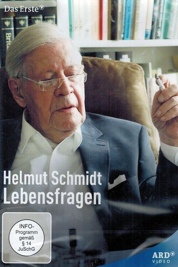 Helmut Schmidt - Questions of life poster