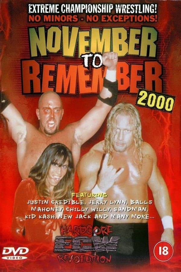 ECW November to Remember 2000 poster