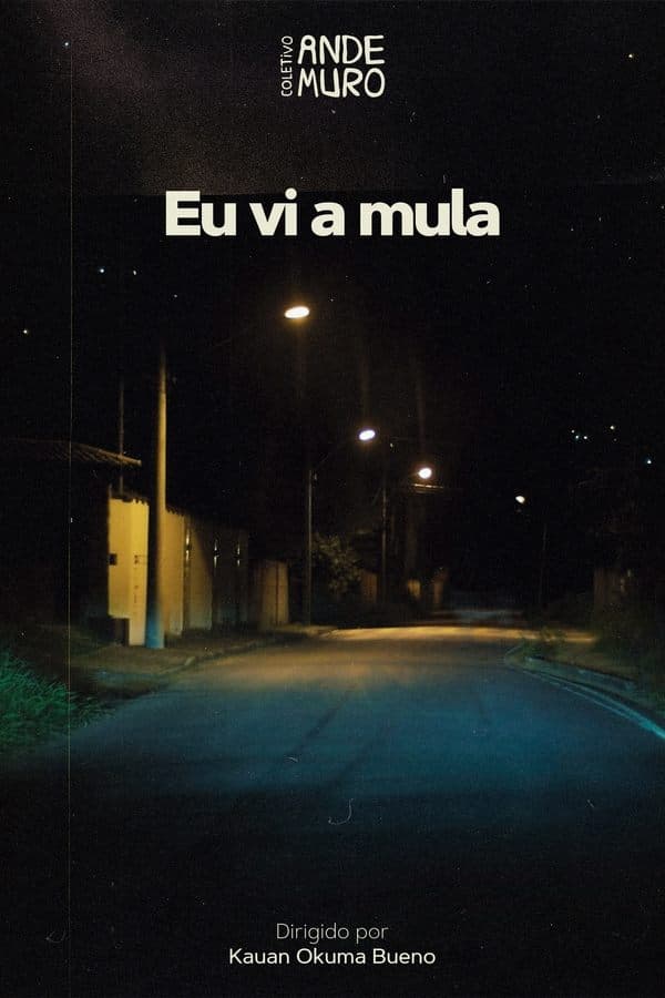 Eu Vi a Mula poster