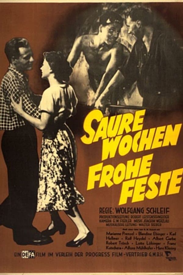 Saure Wochen - Frohe Feste poster