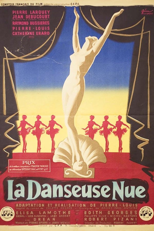 La danseuse nue poster