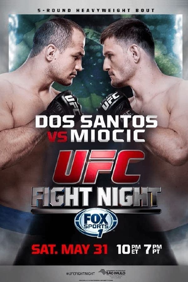 UFC on Fox 13: Dos Santos vs. Miocic poster