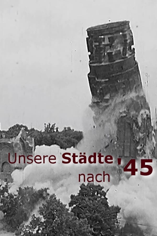 Unsere Städte nach '45 poster