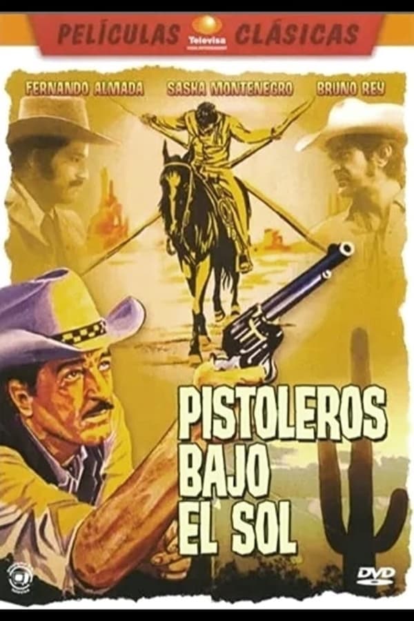 Pistoleros bajo el sol poster