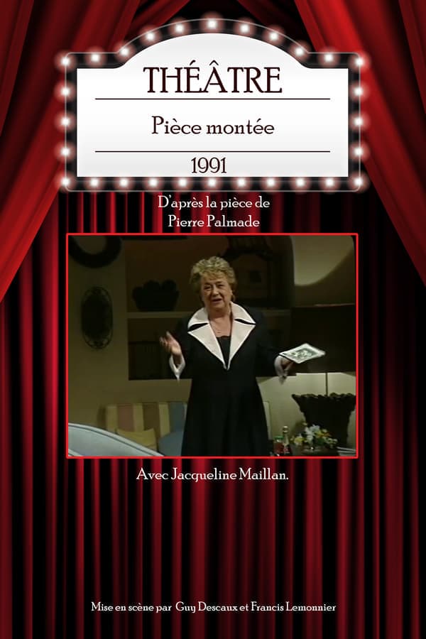 Pièce montée poster