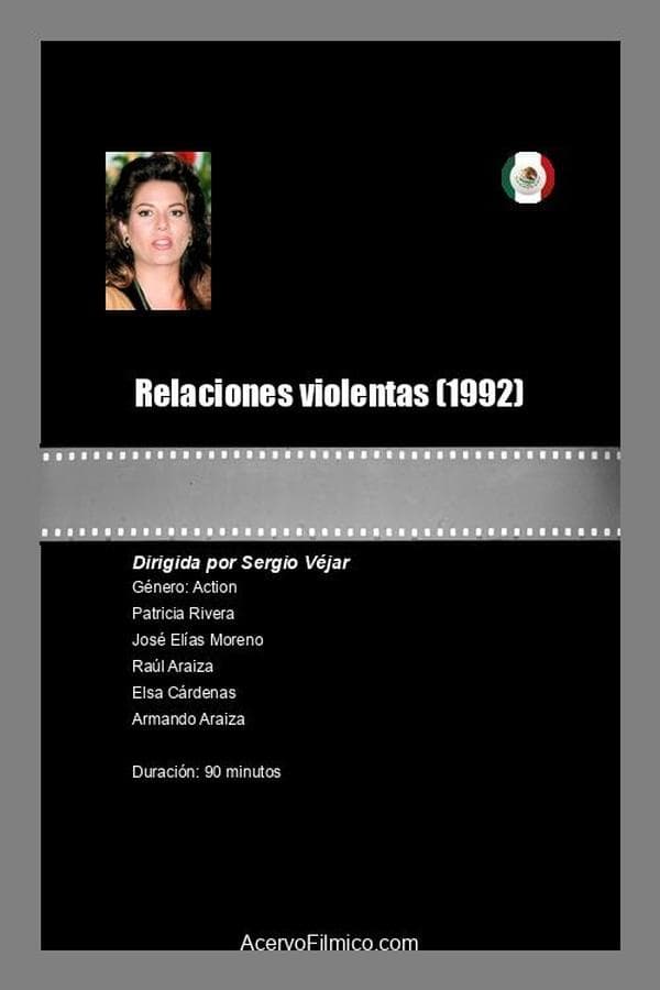 Relaciones violentas poster