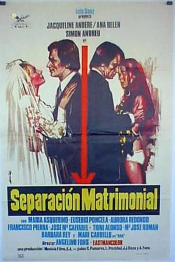 Separación matrimonial poster