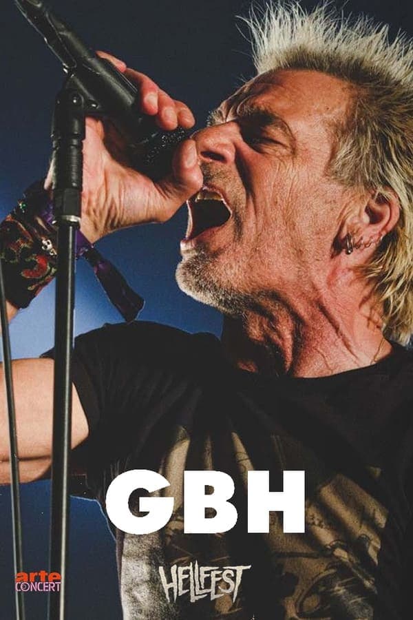 GBH - Hellfest 2022 poster