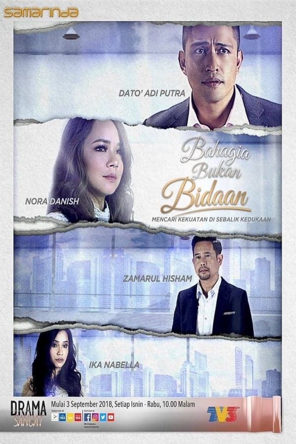 Bahagia Bukan Bidaan poster