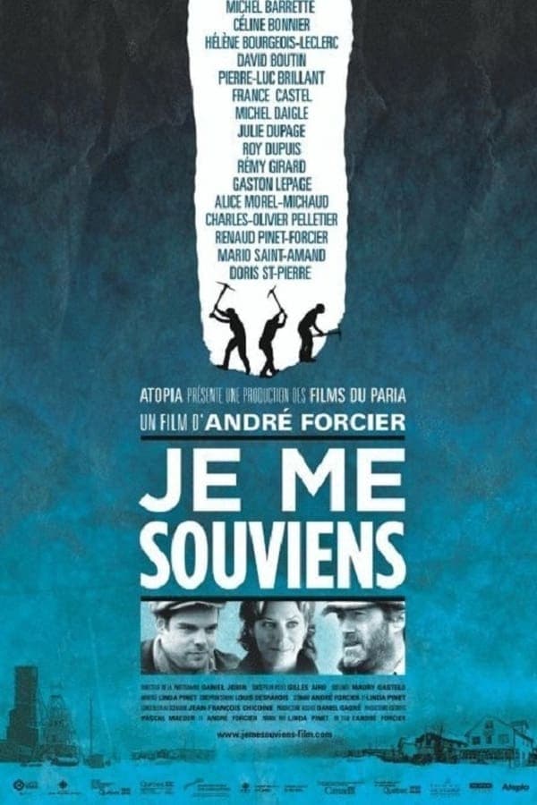 Je me souviens poster