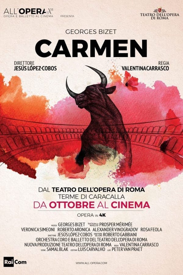 Bizet: Carmen poster