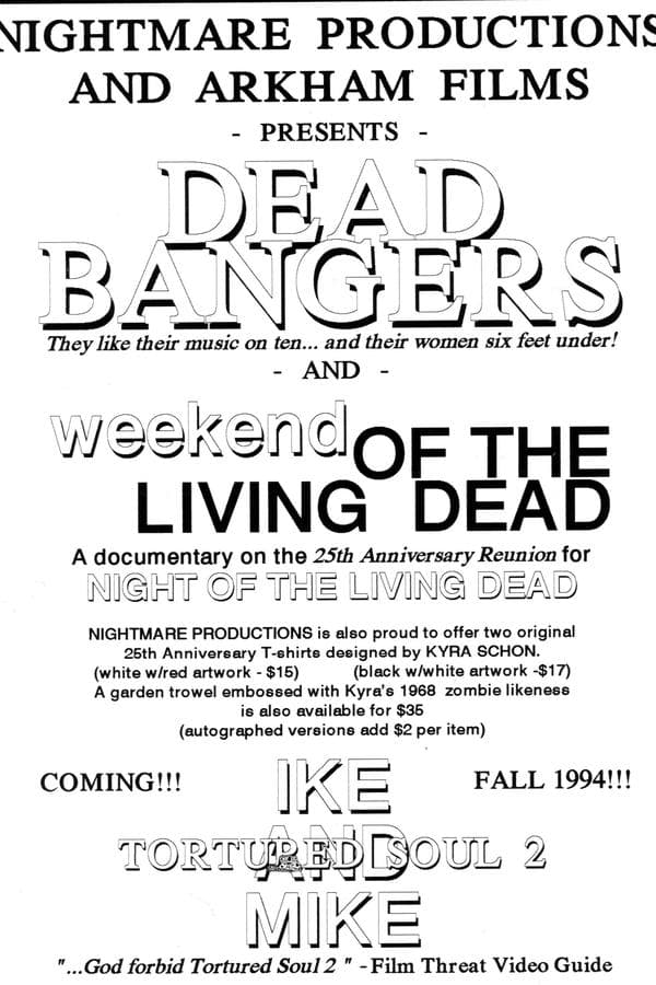 Deadbangers poster