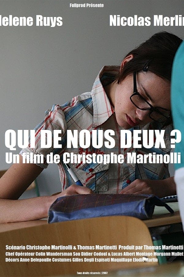 Qui de nous deux poster