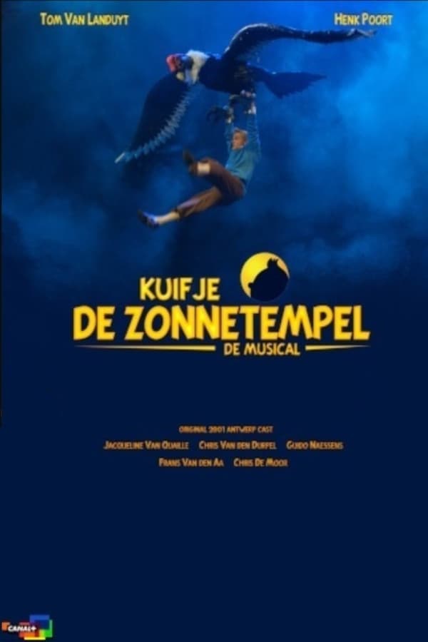 Kuifje: De Zonnetempel, De Musical poster