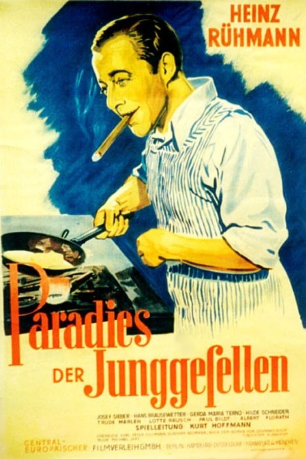 Paradies der Junggesellen poster