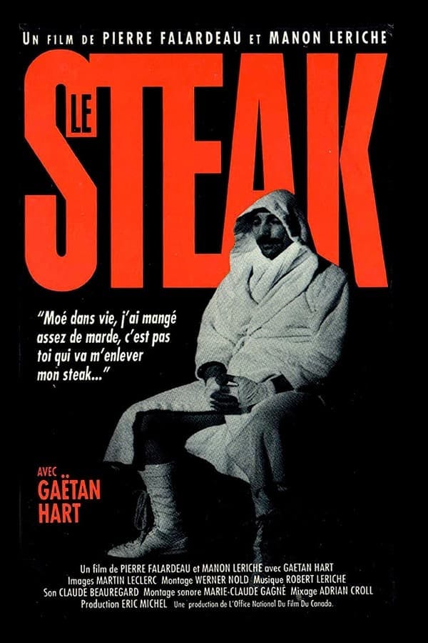 Le steak poster