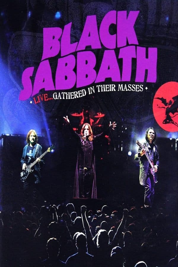 Black Sabbath - Live, Gathered In Their Masses poster