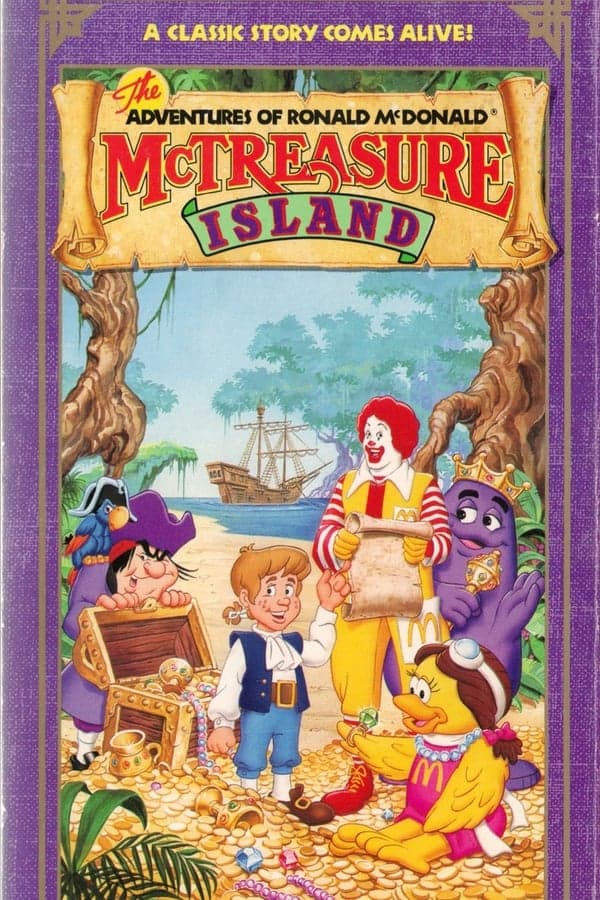 The Adventures of Ronald McDonald: McTreasure Island poster