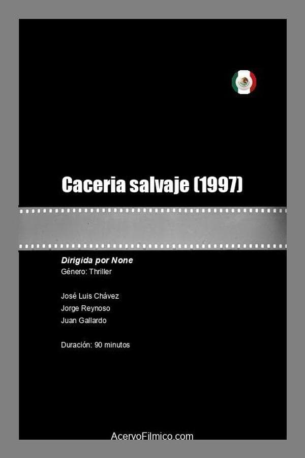 Caceria salvaje poster