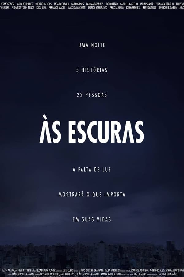 Às Escuras poster