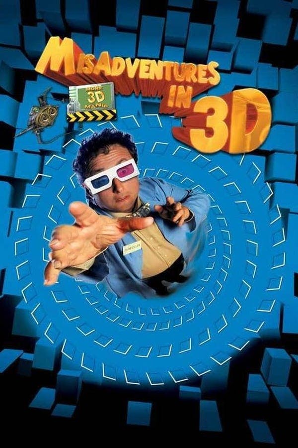 Misadventures in 3D poster