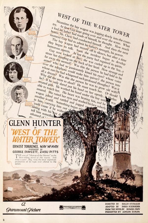 West of the Water Tower poster