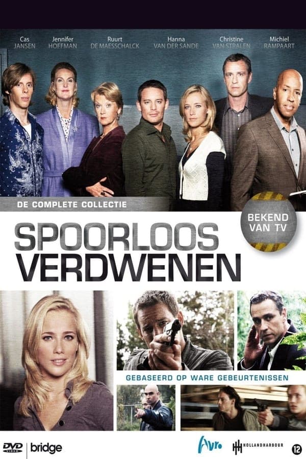 Spoorloos verdwenen poster