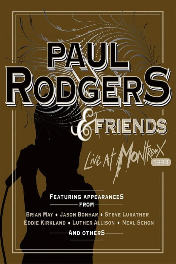 Paul Rodgers And Friends - Live At Montreux poster