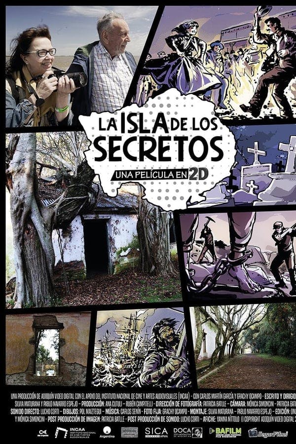 La isla de los secretos poster