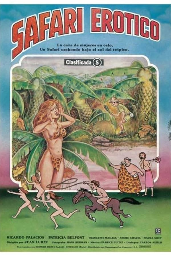 Safari erótico poster