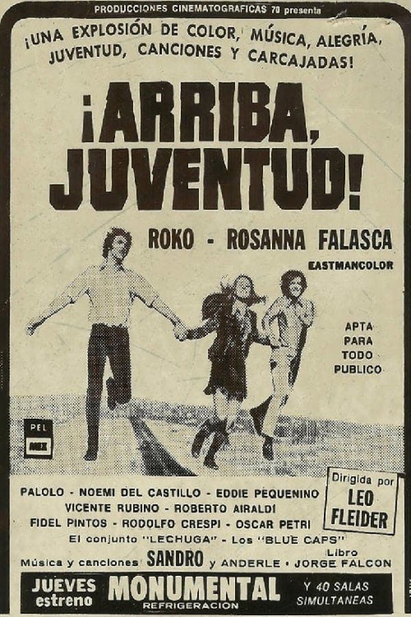 ¡Arriba juventud! poster