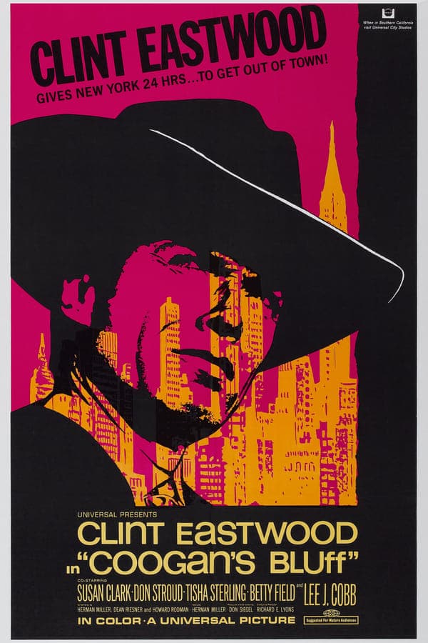 Coogan's Bluff poster