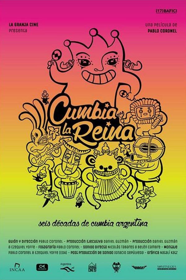 Cumbia la reina poster