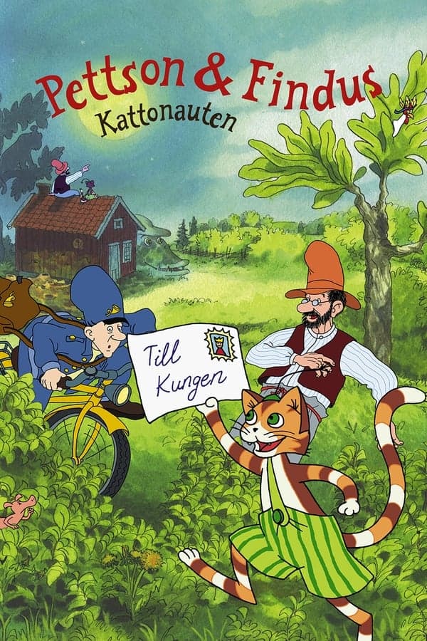 Pettson & Findus - Kattonauten poster