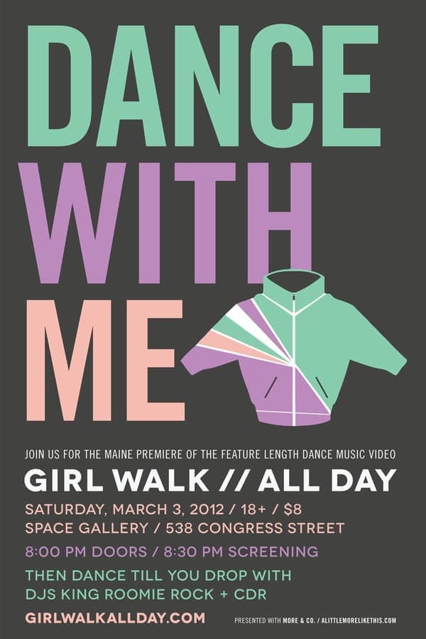 Girl Walk // All Day poster