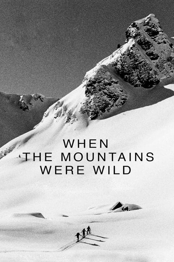 When the Mountains Were Wild poster