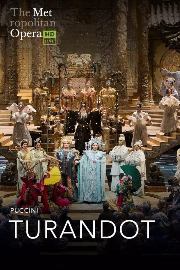 The Metropolitan Opera: Turandot poster