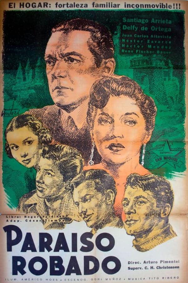 Paraíso robado poster