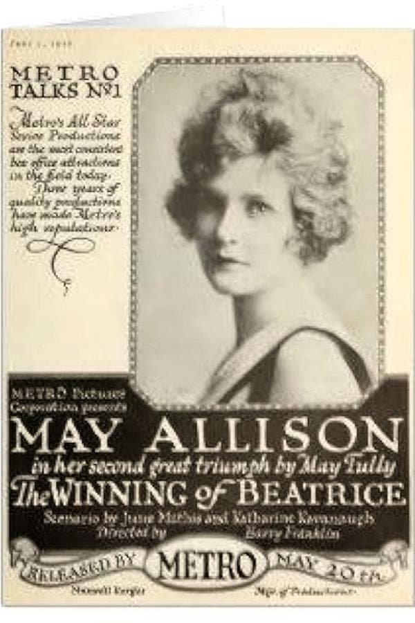 The Winning of Beatrice poster