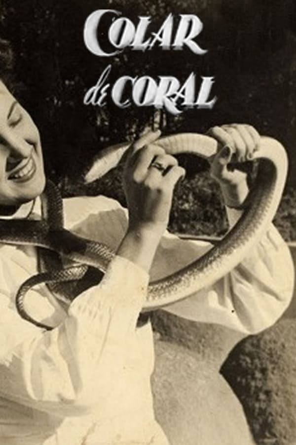 Coral necklace poster