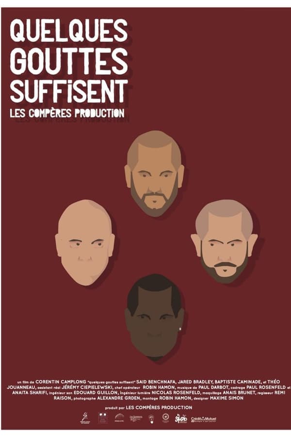 Quelques gouttes suffisent poster