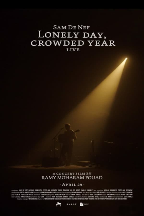 Sam de Nef- Lonely Day, Crowded Year poster