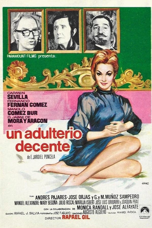 Un adulterio decente poster